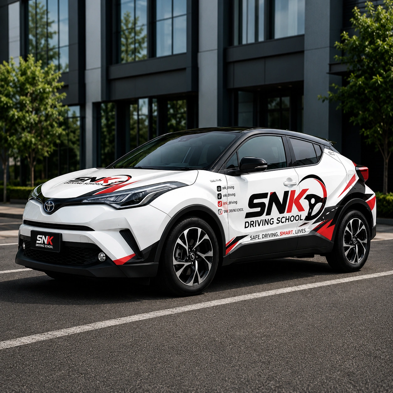 SNK Driving School car